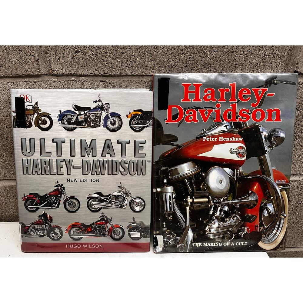 Harley Davidson Motorcycle Books Lot Ultimate Edition Hugo Wilson Making‎